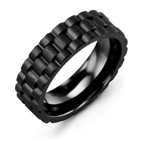 Mens Ceramic Band