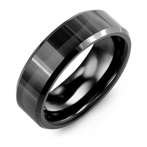 Mens Ceramic Band