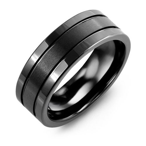 Mens Ceramic Band