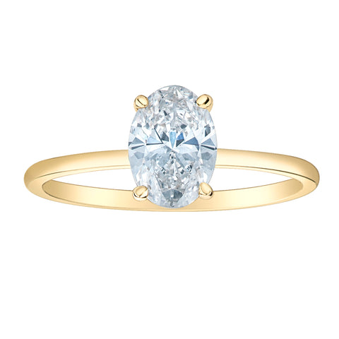 10k Rose Gold & Diamond Stackable Ring