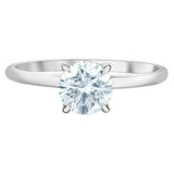 14k Gold Lab Grown Diamond Solitaire Ring